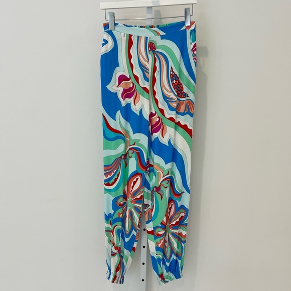 EMILIO PUCCI PRINTED PANTS 9HWT25 SIZE IT 42 / US 8